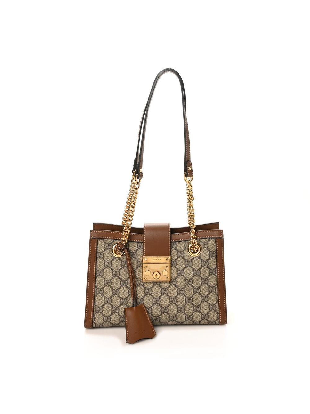 Gucci Gg Supreme Calfskin Small Padlock #291102G12B